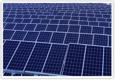 Polycrystalline solar panels